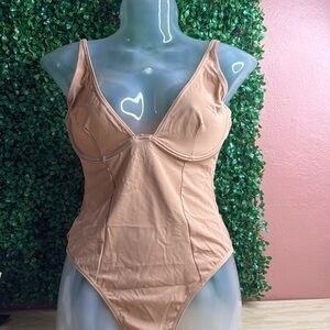 SHEIN Nude Bodysuit| Brand new|